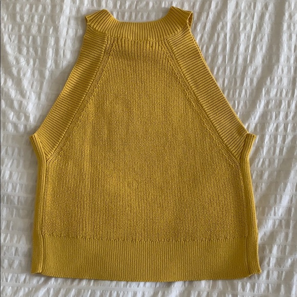 Yellow Aritzia sweater tank - Picture 3 of 5